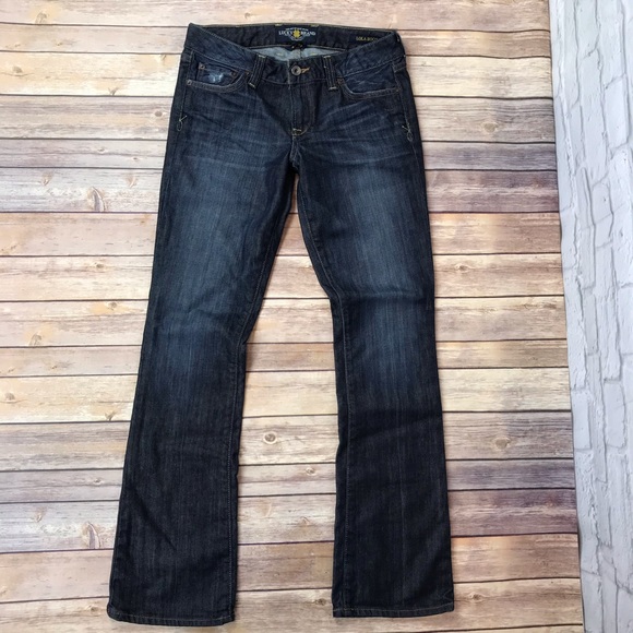 Lucky Brand Denim - Lucky Brand Lola Boot Jean Sz 4/27 Dark Wash